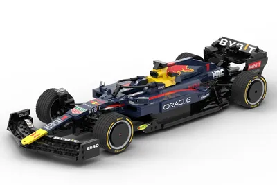 A f1 car in 2023, for the monster energy-honda team on Craiyon