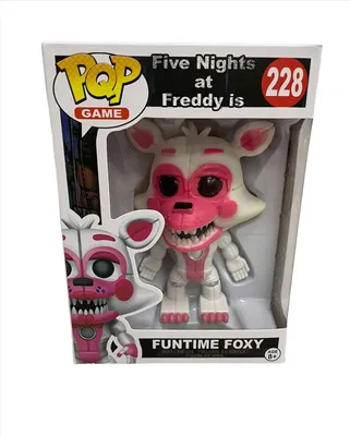 Игрушка Аниматроник Фокси Фантайм (Foxy Funtime) CHASE Funko Pop  (ID#126628899), цена: 15 руб., купить на Deal.by