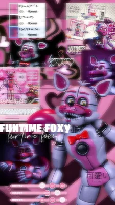 funtime foxy wallpaper | Обои, Дисней тема, Винтажный хэллоуин