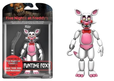 Подвижная игрушка Фантайм Фокси (Funtime Foxy Action Figure) - купить  недорого в интернет-магазине игрушек Super01