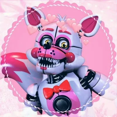 Central Place Фантайм Фокси подвижная фигурка ФНАФ (Funtime Foxy FNAF)