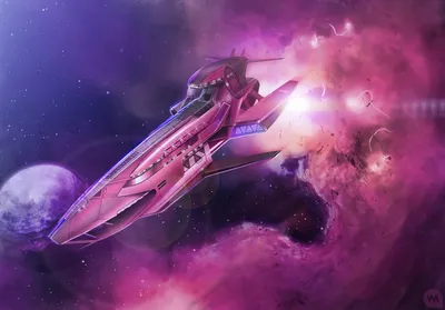 Космические корабли фантастика арт - 31 фото