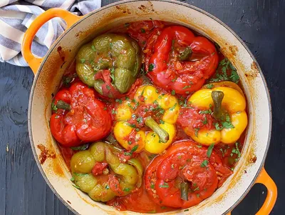 Рецепт фаршированного перца с фото пошагово на Вкусном Блоге