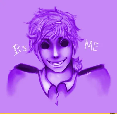 Фиолетовый парень (FNAF) / FNAF :: purple guy :: Фиолетовый Парень ::  фанарт :: Игры / картинки, гифки, прикольные комиксы, интересные статьи по  теме.