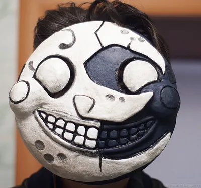 Маска Луна ФНАФ FNAF Аниматроники Воспитатель Moon Sun mask в  интернет-магазине Ярмарка Мастеров по цене 5499 ₽ – H6AULBY | Карнавальные  маски, Москва - доставка по России