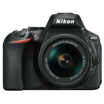 Фотоаппарат NIKON D5600 Kit 18-55 VR AF-P (VBA500K001) - в  интернет-магазине Фокстрот: цены, отзывы, характеристики | купить в Киеве,  Харькове, Днепропетровске, Одессе - Украина