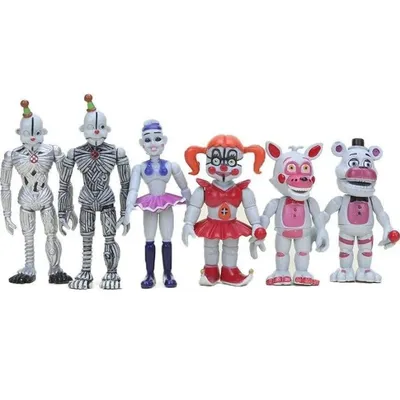 Набор фигурок FNAF Пять ночей с Фредди совместимых с лего - купить недорого  в интернет-магазине игрушек Super01