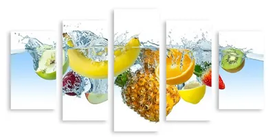 Свежие фрукты плавают в воде Стоковое Фото - изображение насчитывающей  бекона, плодоовощ: 138133110
