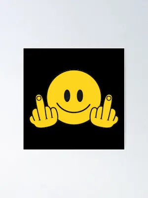 Middle finger sign by male hand. Fuck you. Stock Vector | Adobe Stock