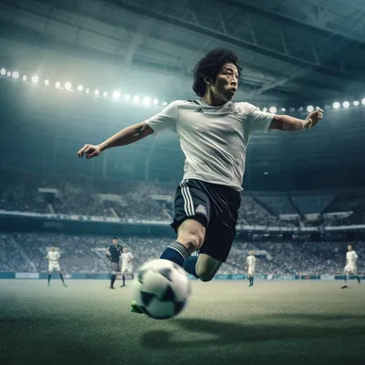 Футбол футбольный мяч hd 8k обои стоковое фотографическое изображение |  Премиум Фото