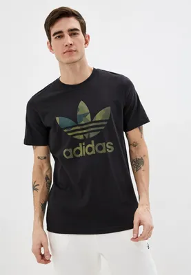 Футболка adidas Originals, цвет: черный, AD093EMHLIR3 — купить в  интернет-магазине Lamoda