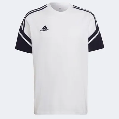 Хлопковая футболка adidas цвет белый | ANSWEAR.ua