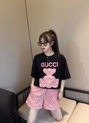 Хлопковая футболка Gucci ice cream Gucci для женщин - купить за 457600 тг.  в официальном интернет-магазине Viled, арт. 723566 XJE7M.9260_L_231