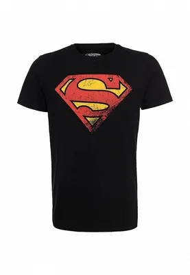 Футболка Superman, цвет: черный, SU788EMBFZ30 — купить в интернет-магазине  Lamoda