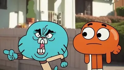 Удивительный мир Гамбола | The Amazing World of Gumball - «Странноватый,  весёлый и в какой-то мере жизненный))» | отзывы