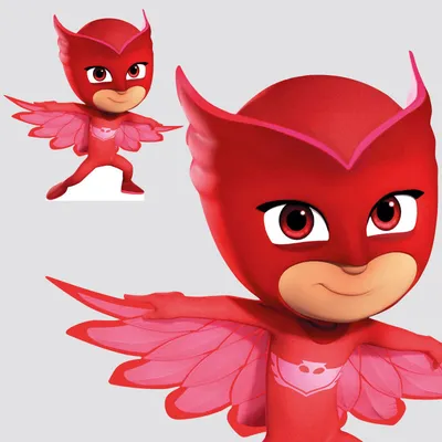 Ростовая фигура Амайя-Алетт (PJ Masks) Герои в масках (945х1010 мм) -  купить по выгодной цене | Магазин шаблонов Принт100