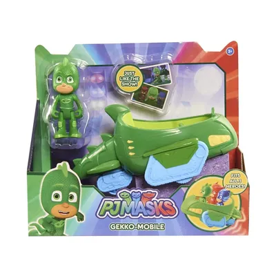 Набор игровой базовый Герои в масках Машинка Гекко с фигуркой PJ MASKS  F2130 - PJ Masks