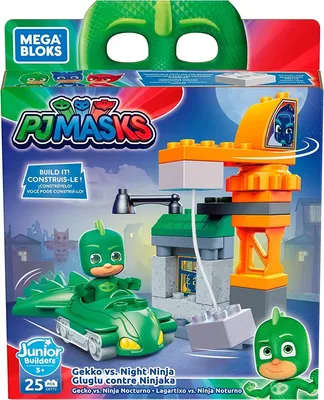 PJ Masks Набор игровой Герои в масках Машинки Гекко против Ночного Ниндзя  PJ MASKS F2841