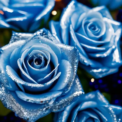 цветок голубой розы арт, голубая роза королевский синий, голубая роза,  фиолетовый, синий, клипарт png | PNGWing