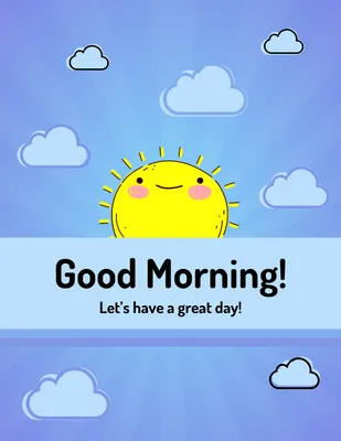 Premium Vector | Good morning have a nice day hand drawn lettering