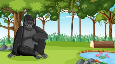 Горная горилла: они живут высоко в горах, и их осталось всего 1000 (12  фото) » Невседома
