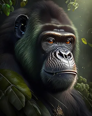 Восточная равнинная горилла утратила свое генетическое разнообразие всего  за несколько поколений