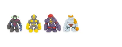 Playmates Gormiti Series 1 Action Figure 2-Pack The Screaming Guardian and  The Thug (Random Colors) - Gormiti Series 1 Action Figure 2-Pack The  Screaming Guardian and The Thug (Random Colors) . Buy
