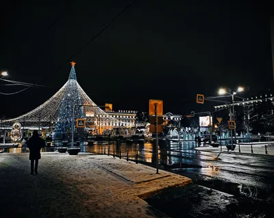 Панорама ночного города. Часть 1