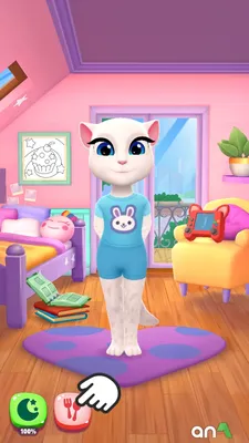 My Talking Angela 2/Моя Говорящая Анджела 2.Китайский Новый Год в Шоу  Талантов.Обновление Игры - YouTube