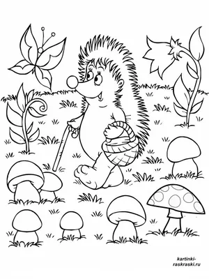 Раскраски для детей. Времена года | Fall coloring pages, Coloring pages,  Coloring books