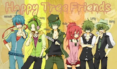 Happy Tree Friends Anime by Battagua on DeviantArt