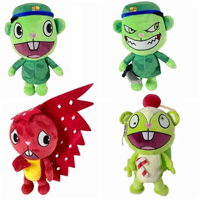 Anime Happy Tree Friends Plush Dolls Htf Nutty Anime Plush Toys Pillow Toys  for Children Christmas Birthday Gift 3-6 Year Old - Walmart.com