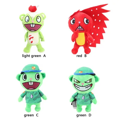 happy tree friends Flippy anime plush doll toy dolls anime kids gift new |  eBay