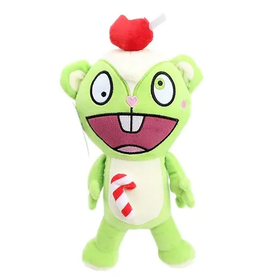 Cute Happy Tree Friends Plush Doll Kawaii Cartoon Anime Plush Toys Flakey  Flippy Soft Pillow Room Decor Doll Gift For Boys Girls