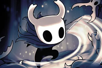 Hollow knight art on Craiyon