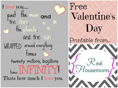 Free I Love You Printable