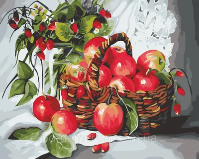 КорзинкаЗелёных яблок — ❤ Доставка цветов в Ярославле