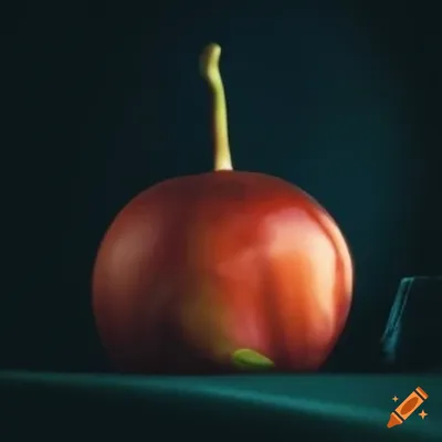Цветной рисунок Apple Целое яблоко и половина яблока Иллюстрация вектора -  иллюстрации насчитывающей элемент, плодоовощ: 161278019