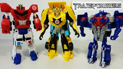 Transformers Игрушка трансформер Кибервселенная Уан-степ - Акушерство.Ru