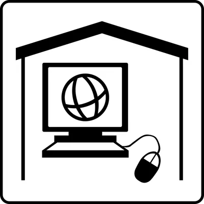 Логотип интернет-кафе — Dprofile