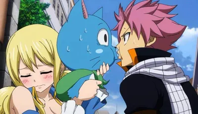 круглый значок Нацу и Люси Хвост Феи Fairy Tail 002963 купить доставка по  Украине цена отзывы - Ayashi