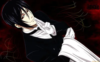 Плакат бумажный Темный дворецкий - Ciel Phantomhive и Sebastian Michaelis -  купить недорого