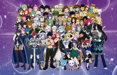 100+] Fairy Tail Characters Pictures | Wallpapers.com