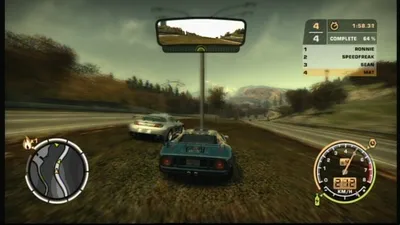 Need for Speed: Most Wanted (2005) — Сохранение (BMW с начала и конца игры,  Корвет C6r и тачки копов) / Сохранения / Читы