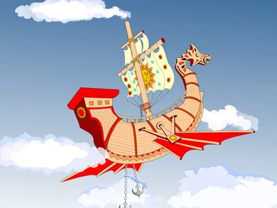 Бабка Ёжка из мультфильма \"Летучий корабль\" – заказать на Ярмарке Мастеров  – 9WL1TBY | Техника и роботы, Шуя