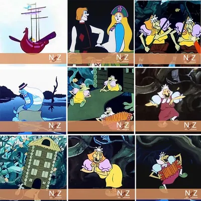 Как нарисовать Забаву из советского мультфильма Летучий корабль