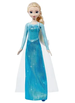 Кукла Mattel Disney Frozen Холодное сердце поющая Эльза, арт HLW55 - купить  в Королевство игр, цена на Мегамаркет