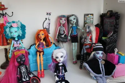 Mattel Куклы Monster high / Монстр Хай - «Коллекция из 25 кукол Монстер Хай  и одна подделка (много фото)» | отзывы