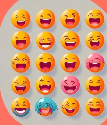 Whatsapp emoji генерируется искусственным интеллектом | Премиум Фото