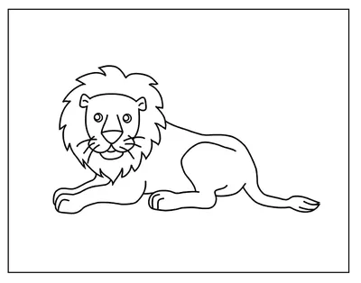 Рисунок на тему лев и собачка - 71 фото